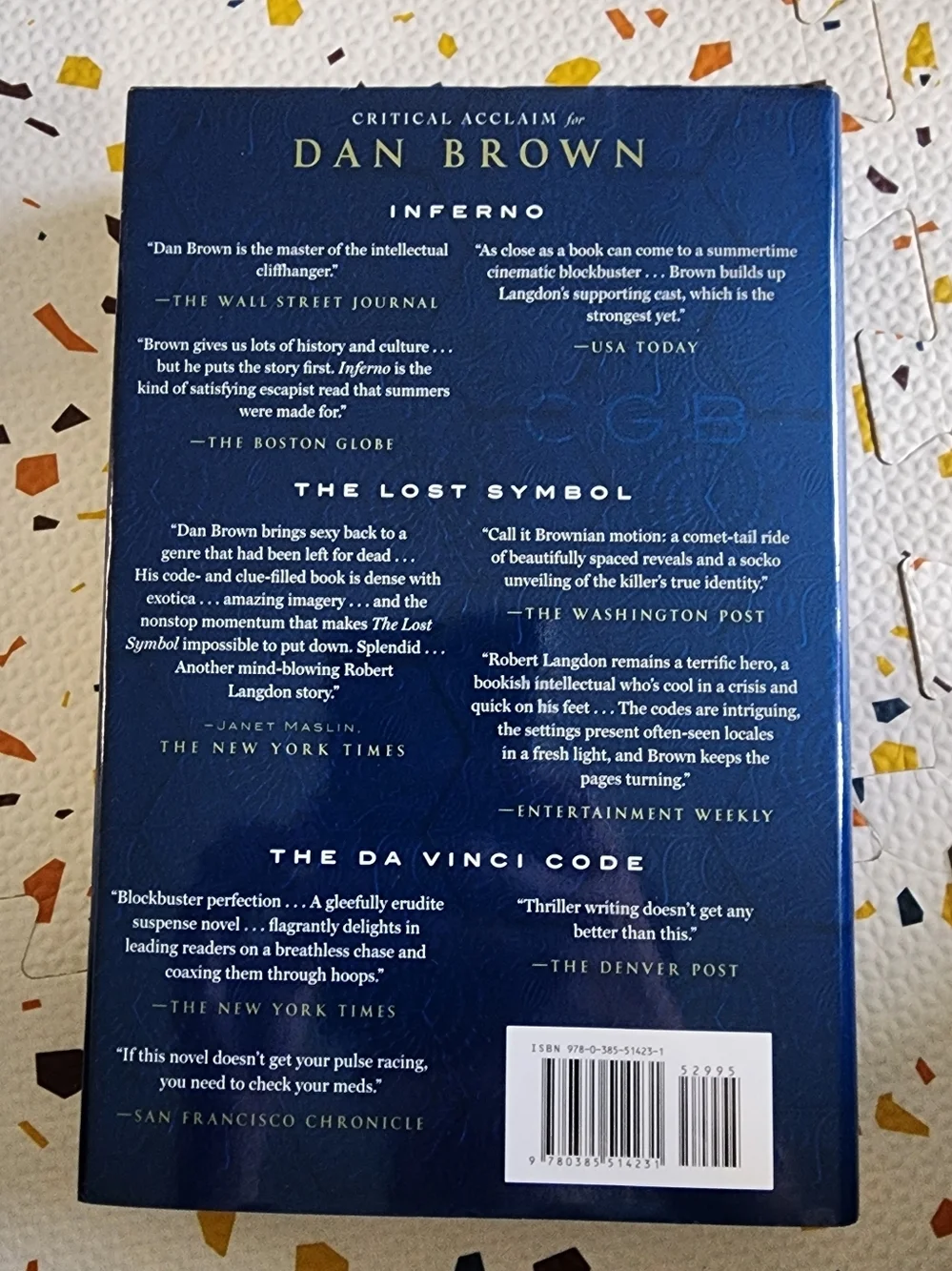 Dan Brown Origin Hardcover Book Like New